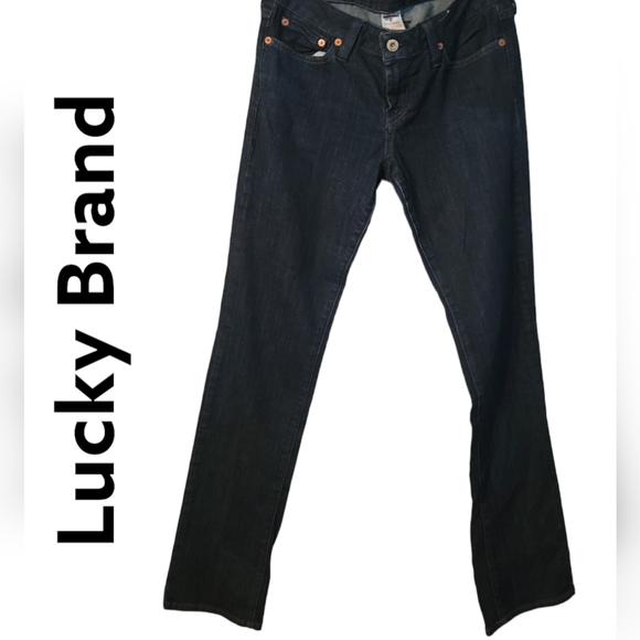 Lucky Brand Dungarees Pasha Lola Straight Length Women's Jeans Size 28 - Picture 1 of 6